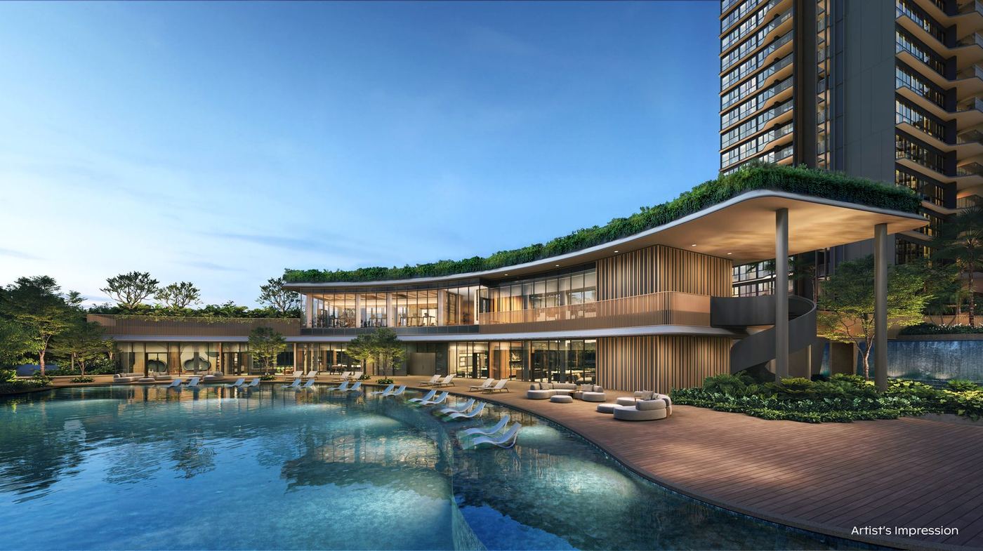 Grand Clubhouse leisure pool, artist's impression